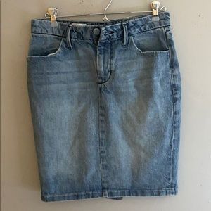Denim skirt